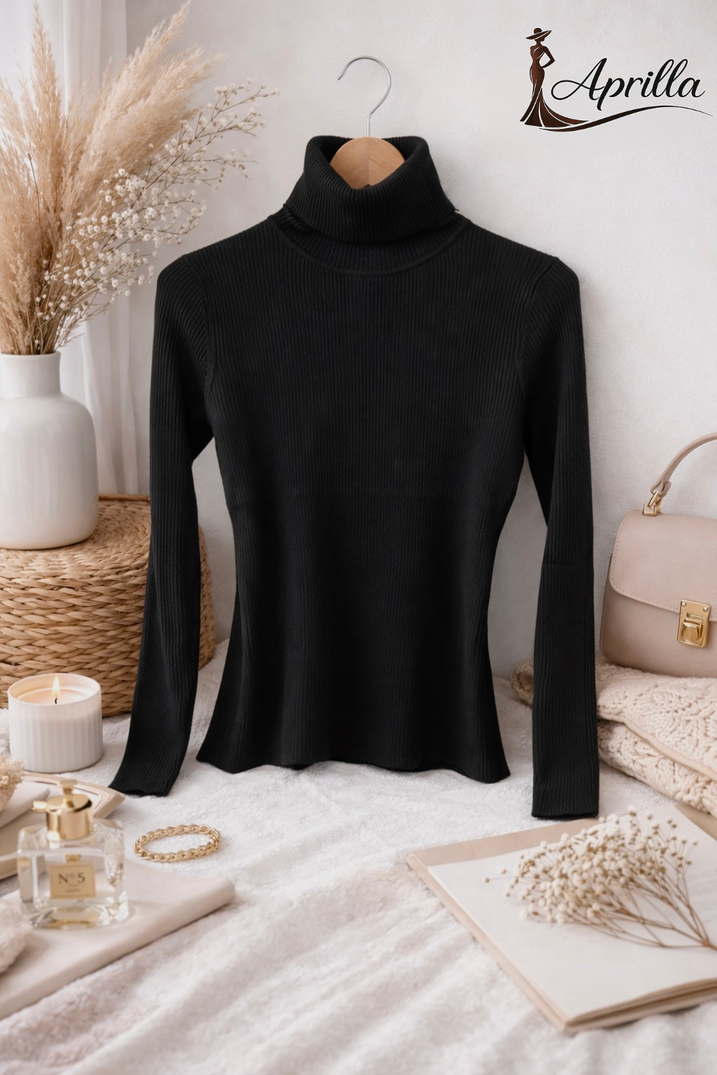 Sous Pull "Ariana" Noir