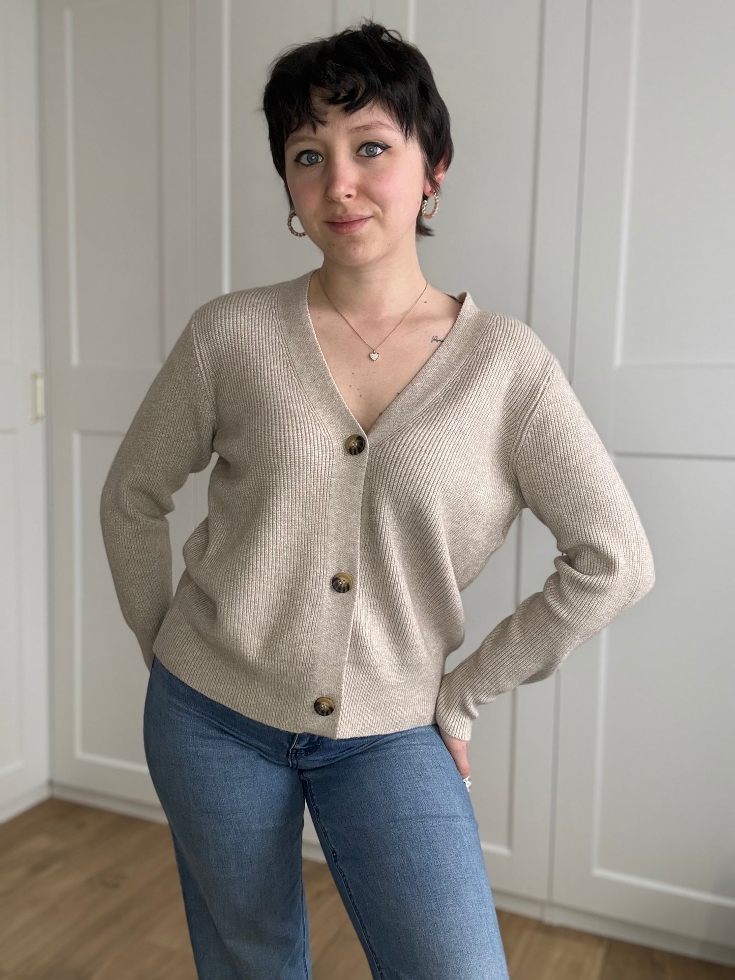 Gilet "Star" Beige
