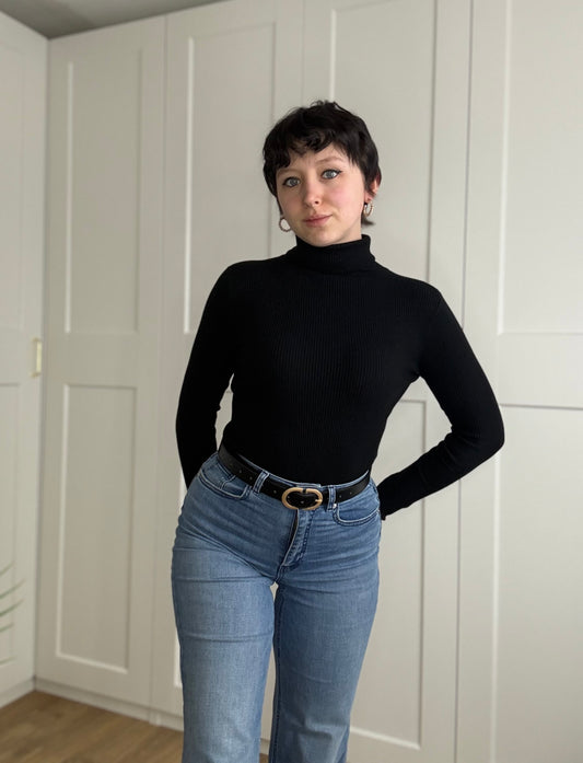 Sous Pull "Ariana" Noir